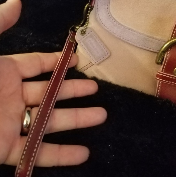 Suede Wristlet - Picture 2 of 8